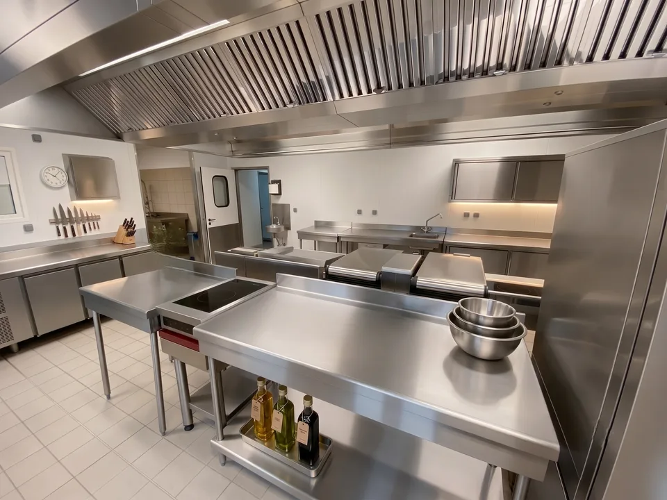 Poste de cuisine du plateau technique Campus365